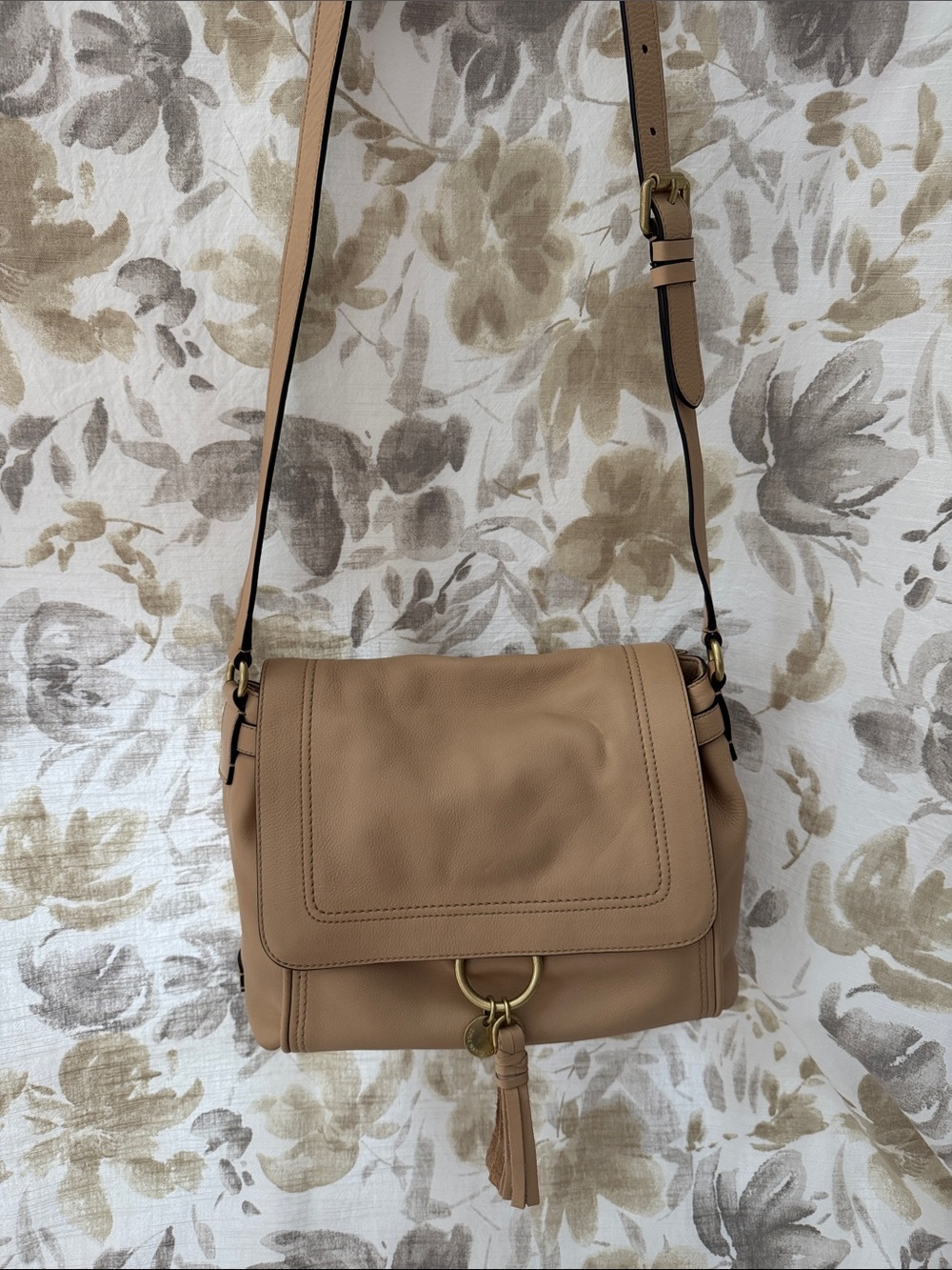 Cole Haan Crossbody Shoulder Bag with Tassel